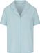 Hunkemöller Pyjama Jacket Crinkled Blauw
