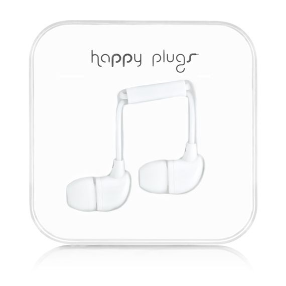Happy Plugs In-Ear - Wit