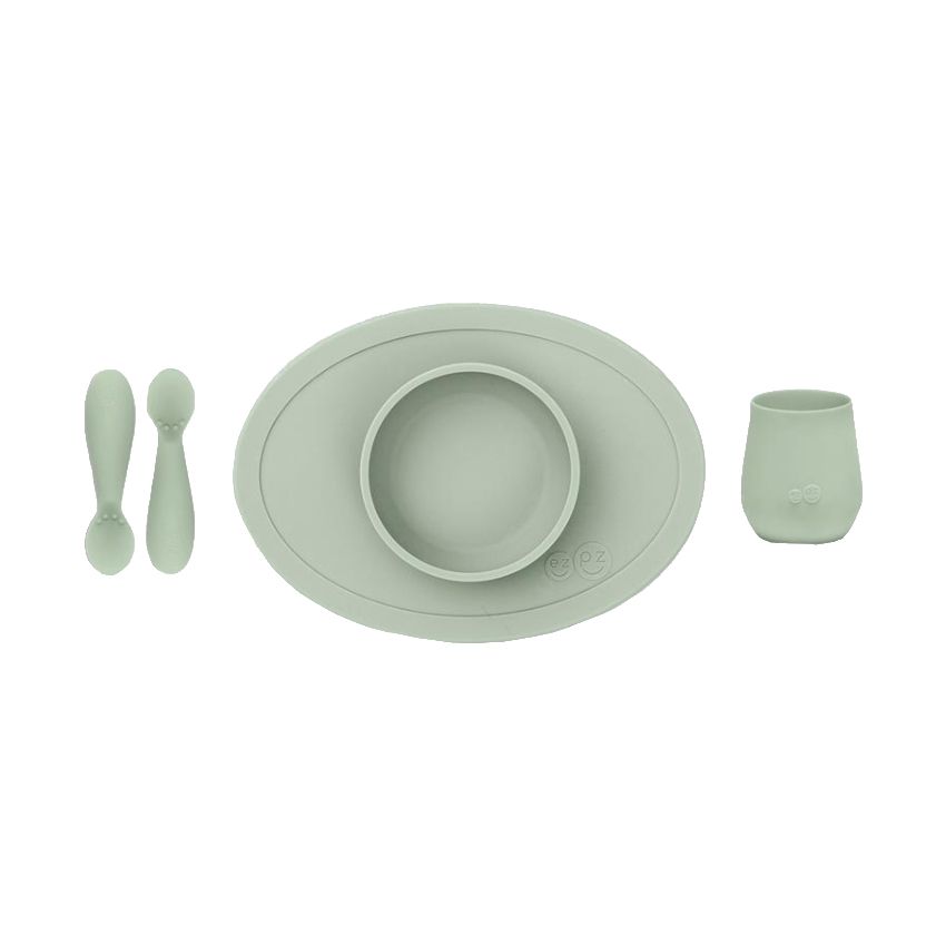 EZPZ First Foods Set Sage - Groen