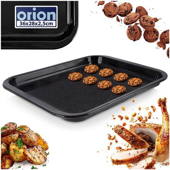 orion group Grupa Orion Geëmailleerde bakplaat rechthoekig 36 x 28 x 2,5 cm