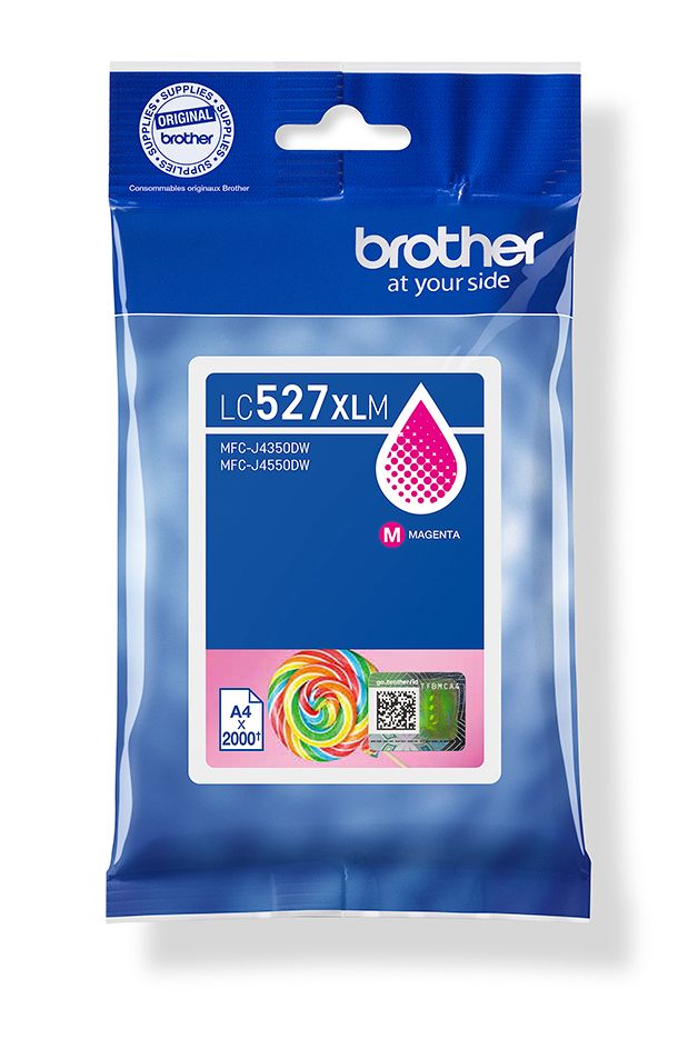Brother LC527XLM Magenta Ink Cartridge - High Yield