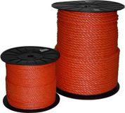 Natuurlijker leven Polypropyleen touw oranje 12mm 25m