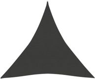 vidaXL Zonnezeil 160 g/m² 4,5x4,5x4,5 m HDPE Anthracite