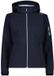 CMP Dames softshell waterdichte jas met capuchon - Blauw/Sky Blue - Maat M