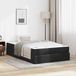 Maison Exclusive - Cadre de lit avec matelas Autre 2 pcs. Noir PVC