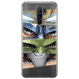 ERT GROUP mobiel telefoonhoesje voor Xiaomi REDMI 9 origineel en officieel erkend Marvel patroon Avengers 006 optimaal aangepast aan de vorm van de mobiele telefoon, gedeeltelijk bedrukt