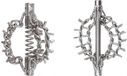 KS Tools 900.2188 Kettingboorkop +spike-ketting, 4 ketting, spiralen 16mm
