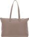 Mandarina Duck Mellow Leather Shopper Warm Taupe