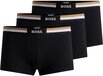 BOSS Trunk Motion Boxershorts Heren (3-pack) - Maat S - Zwart - Bruin - Wit - Gestreept