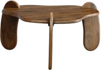 Wohnling Salontafel Walnoot Massief Hout 78 cm