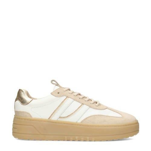 Poelman Anemone leren sneakers beige/ecru