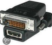 CablesToGo 38061 M1 Male to HDMI Female Adapter Zwart