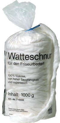 Comair Salonwatten 1kg per zak - Zwart