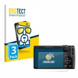 BROTECT Screenprotector 3 Stuks voor Ricoh GR IV 2025 / HDF Beschermglas transparant