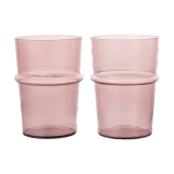 Ferm Living Boya Verres Highball 45 cl Lot de 2 Mauve