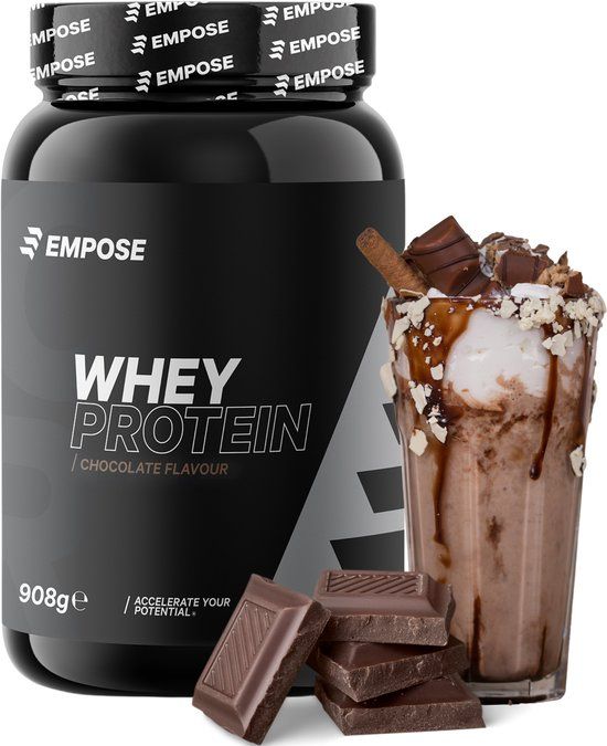 Empose Nutrition Whey Protein - Chocolade - 908g - Eiwitpoeder