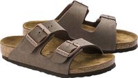Birkenstock Arizona Slippers Junior Donkerbruin Leer Unisex Maat 26