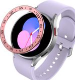 Strap-it Bezel ring tijd - Randbeschermer geschikt voor Samsung Galaxy Watch 5 40mm - roze