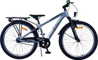 Volare Cross Vélo enfant - Garçon - 24 pouces - gris foncé - 3 vitesses