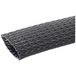 Quadrios 23CA207 Gevlochten slang Zwart Polyester 8 tot 24 mm per meter