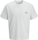 Jack & Jones T-shirt Jorsalamanco Photo Back Tee Ss Cn S 12303070 Bright White Mannen Maat - XS
