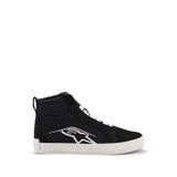 Alpinestars Ride-63 Canvas Noir Gris Foncé Échecs Chaussures de moto
