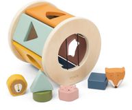 Trixie Houten Vormensloof - Rollende Vormensloof - Dierenthema - 18 Maanden+
