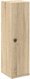 vidaXL Badkamerkast met rolhouder 20,5x22x72 cm Sonoma eikenkleurig
