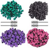 Goodbitz® - Schuurrolletjes Nagelfrees - 80/100/180/240 Grit - 400 stuks