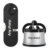 AnySharp Professionele Messenslijper en Tactische Slijpsteen Bundle
