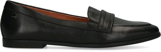 No Stress Dames Zwarte Leren Loafers Maat 42
