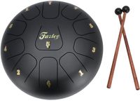 Fazley Tongue Drum 10 pouces - Noir