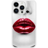 Apple Siliconen hoesje compatibel met iPhone 14 Pro Rode Lippen