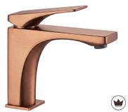 Rea - Wastafelkraan Premium Joe Brush Copper Low