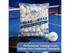 Double Fish B40+ 1 Star Balles de tennis de table - Pack de 100, Blanc
