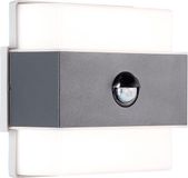 Brilliant ARCHIE - Buiten wandlamp met bewegingssensor - Antraciet