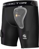 Shock Doctor Dames Compression Short Met Kruisbeschermer Medium
