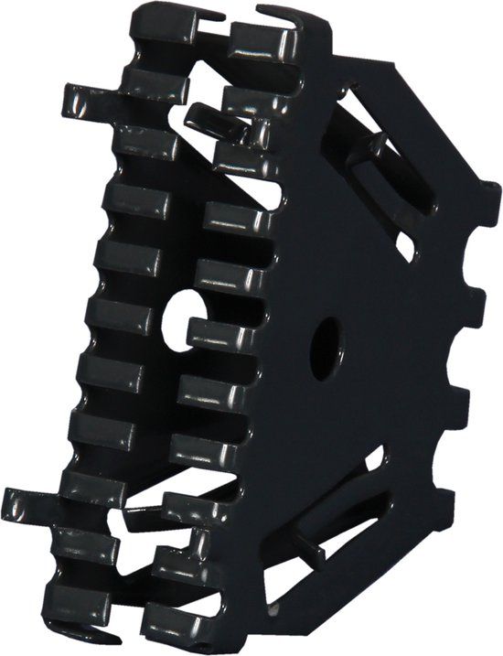 Bijenbekjes Bijenbekje 50mm Grijs Antraciet (RAL 7016) Stootvoegrooster (10 stuks)