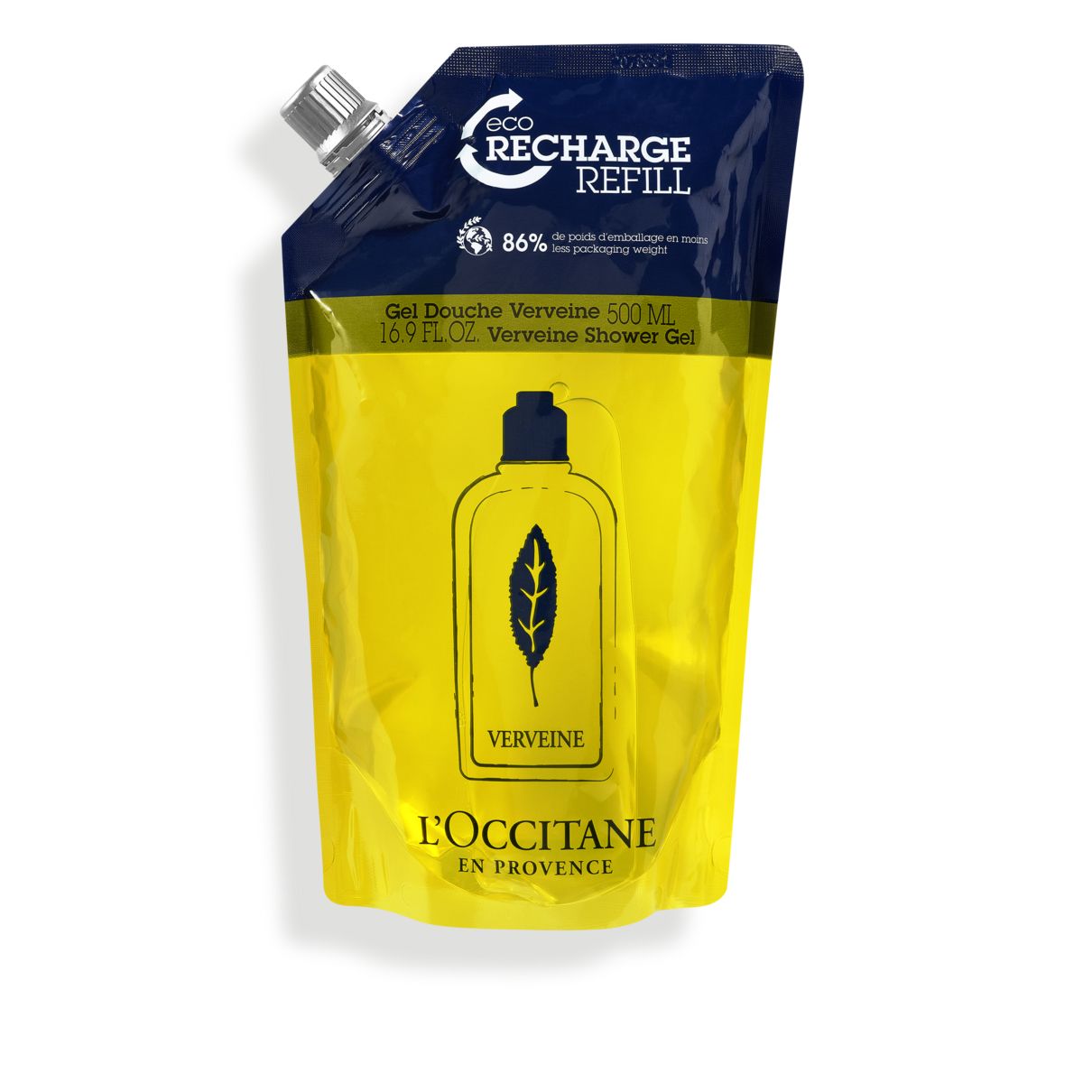 L'Occitane Verveine Shower Gel Refill 500ml - Unisex