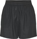 PIECES - PCPIA MW SHORTS WVN NOOS - Dames - Bermuda shorts - Zwart - XS