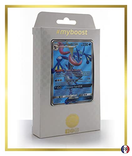 my-booster Amphinobi-GX (Greninja-GX) 120/131 Full Art - #myboost X Soleil & Lune 6 Lumière Interdite - Doos met 10 Franse Pokemon kaarten