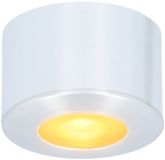 HOFTRONIC Navarra Mini LED Opbouwspot - 12 Volt 3 Watt 200 lumen - Dimbaar - Plat 21.5mm - 2700K - IP44 waterdicht - Aluminium