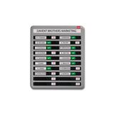 Nobo 35538092 dry erase board Grijs