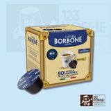 123koffiecapsules Borbone Blue capsules Dolce Gusto 50 stuks – ronde Italiaanse espresso
