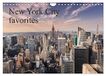 New CALVENDO New York City favorites / UK-Version (Wall Calendar 2027 DIN A4 landscape)