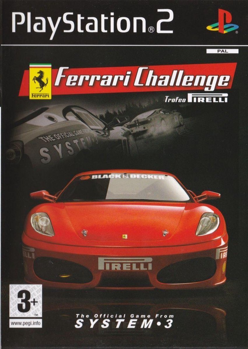 System 3 Ferrari Challenge PlayStation 2