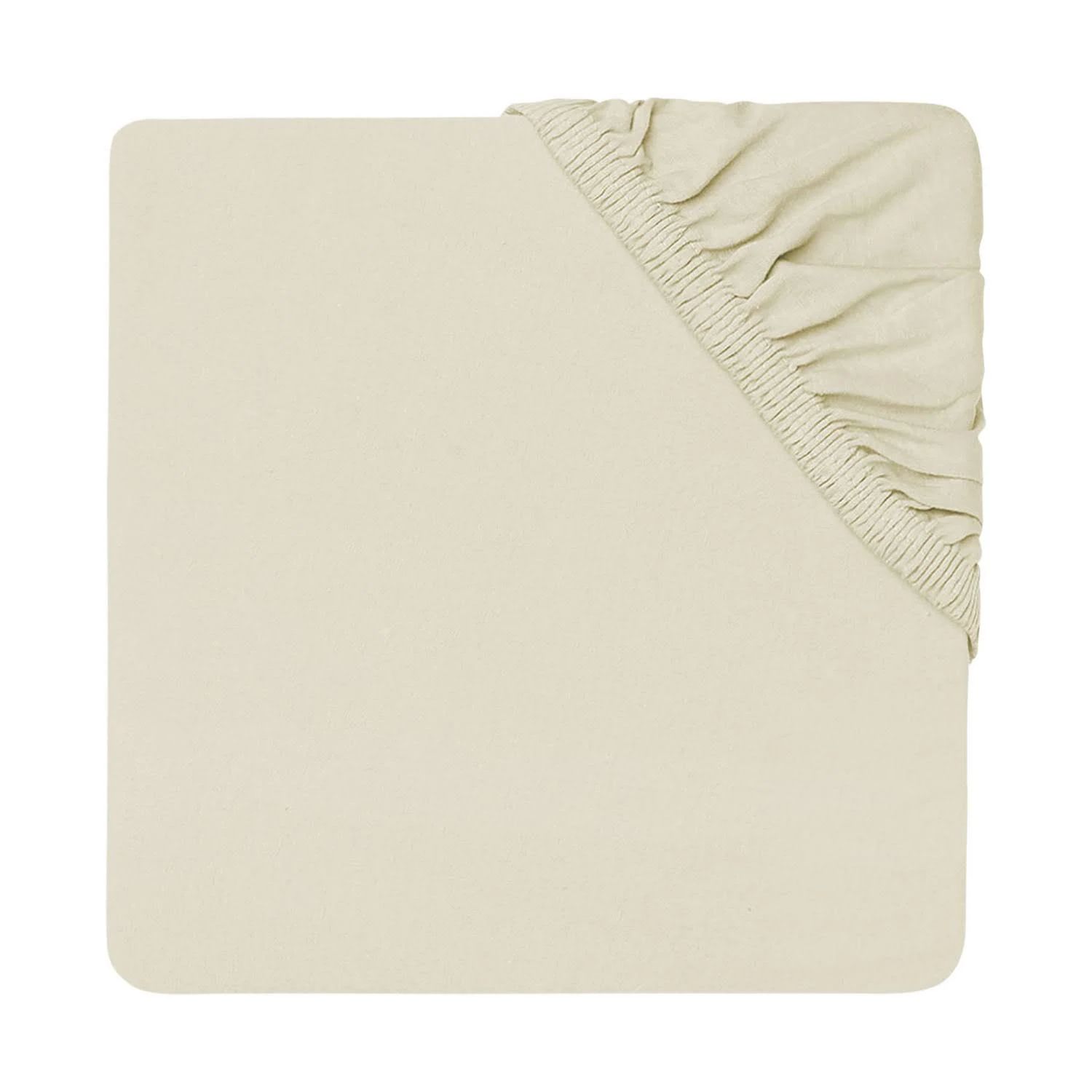Jollein Jersey Wieg Hoeslaken - Ivory - 40x80/90cm