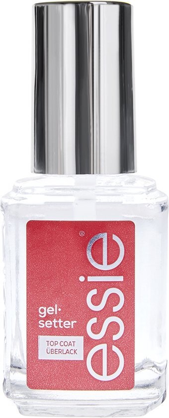Essie Top Coat nagelverzorging - gel.setter top coat - geleffect topcoat - 13,5 ml