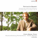 Massa/Neubrandenburg Genuin Concerto For Piano & Orchestra With Men's Chorus