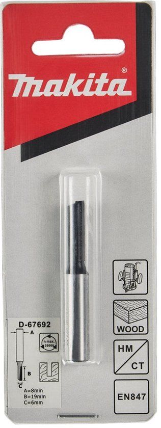 Makita Groeffrees 6x19 S8 - D-67692